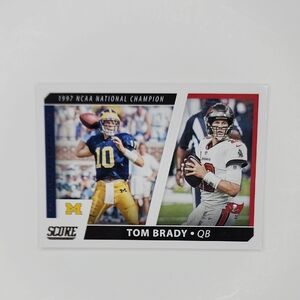 TOM BRADY ~ COLLEGE/NFL ~ SCORE